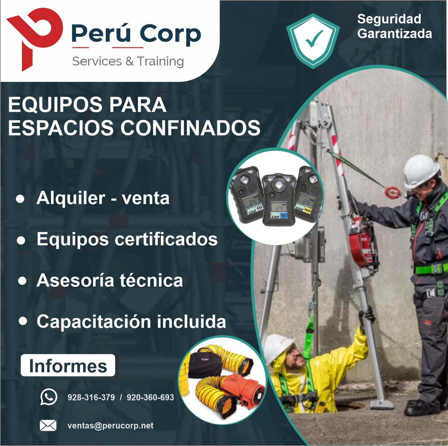 Equipos para Espacios Confinados