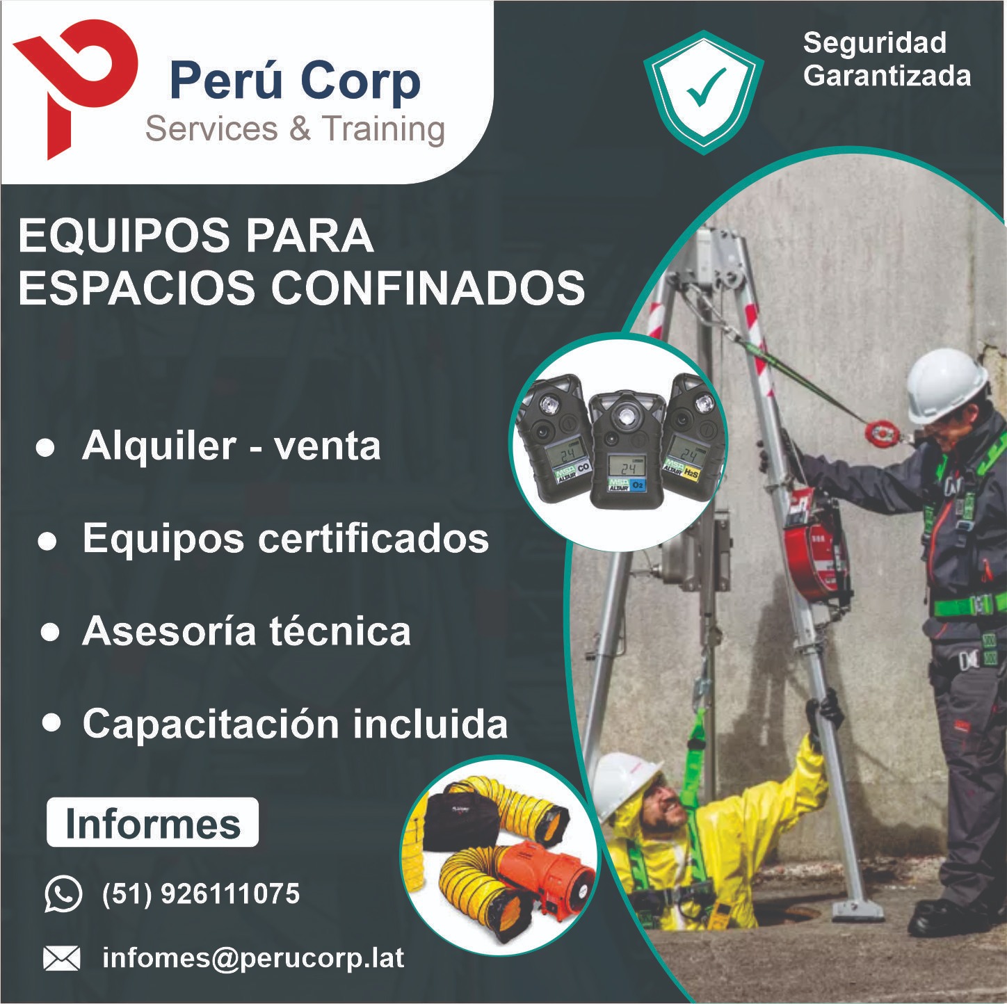 Equipos para Espacios Confinados
