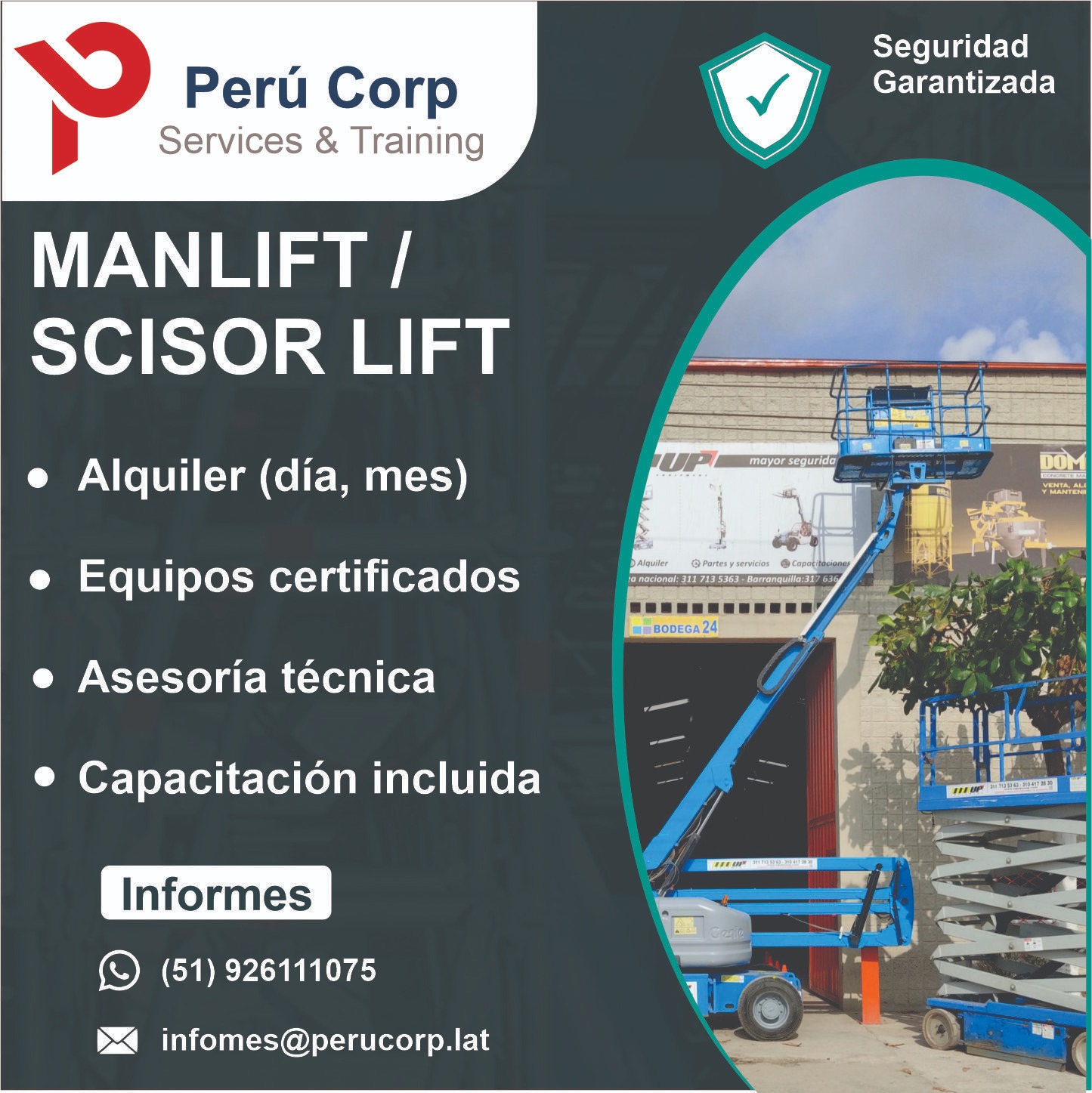 Manlift / Scissor Lift
